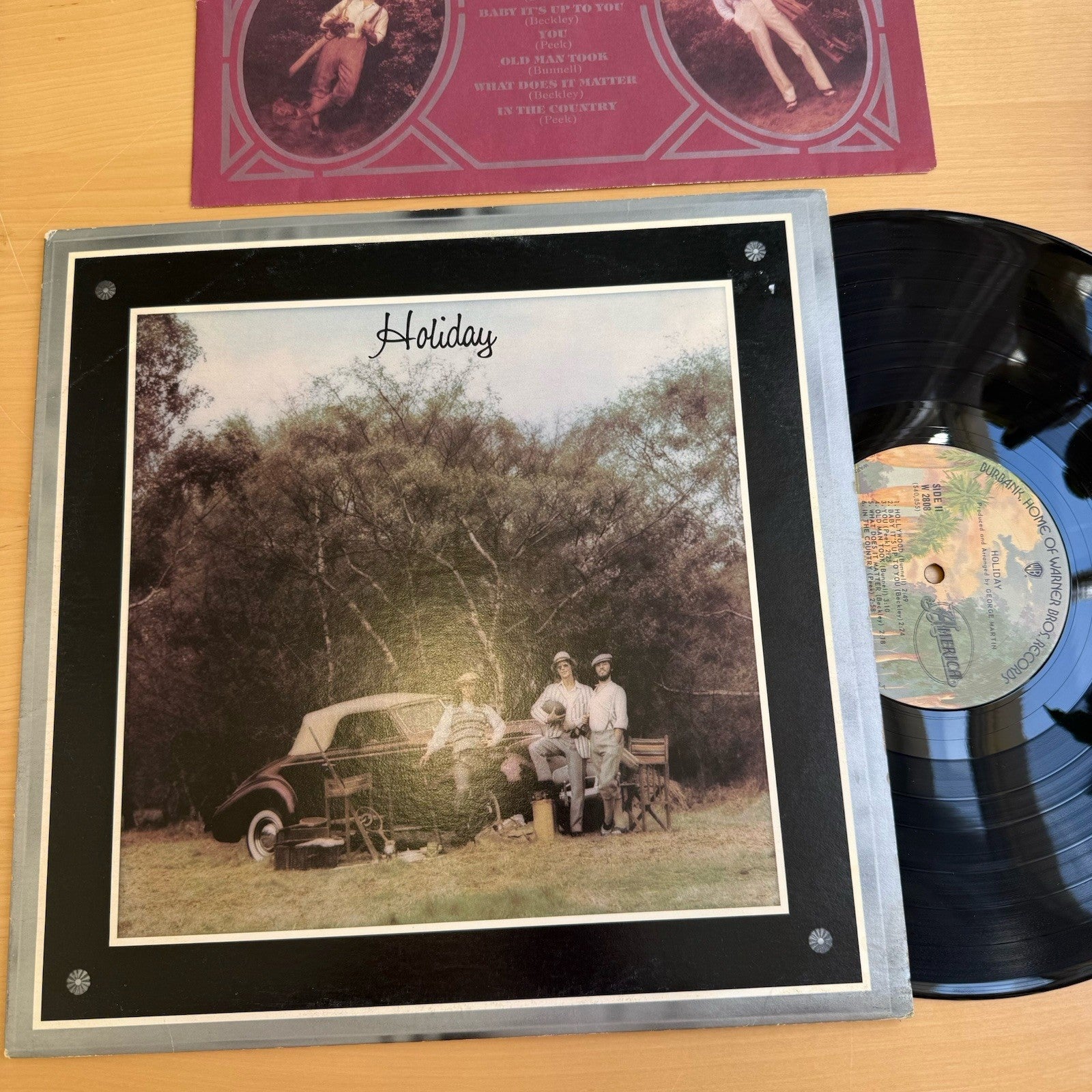 America Holiday OG 1974 US Warner Bros Vinyl LP Original Cover & Sleeve EX/EX