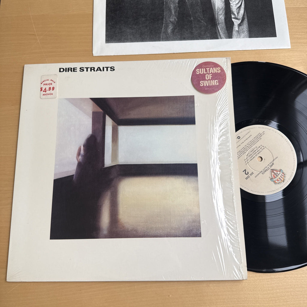 1978 DIRE STRAITS Self Titled US Press Shrink + Hype Sticker + Original Sleeve
