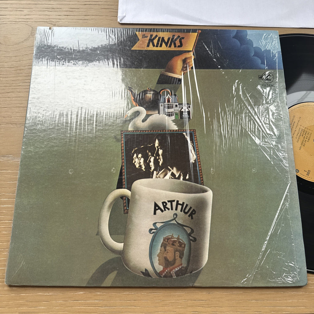 1975 The Kinks Arthur Or The Decline And Fall Of British Empire US LP Shrink VG+