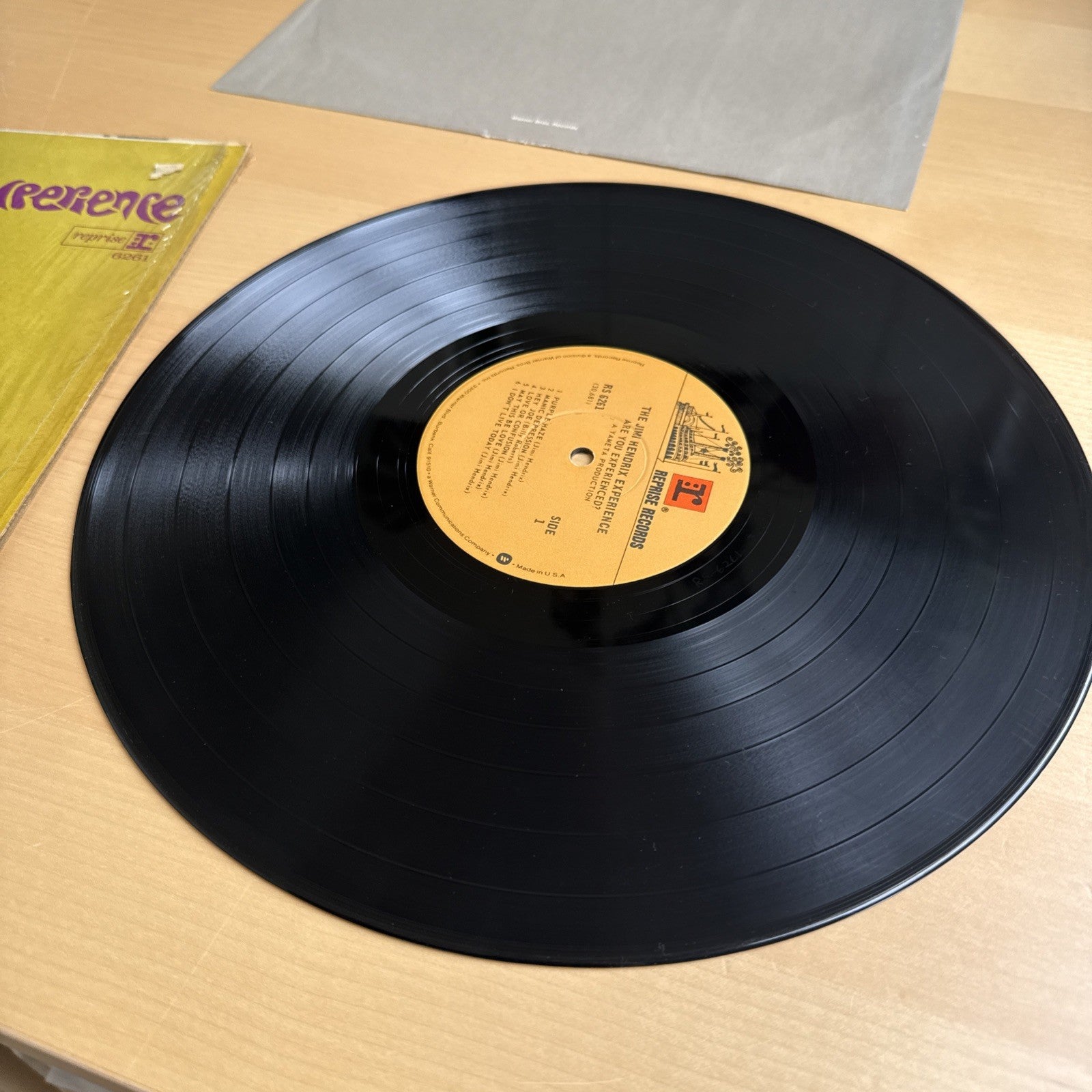 1970s The Jimi Hendrix Experience Are You Experienced US Press In Shrink! VG+