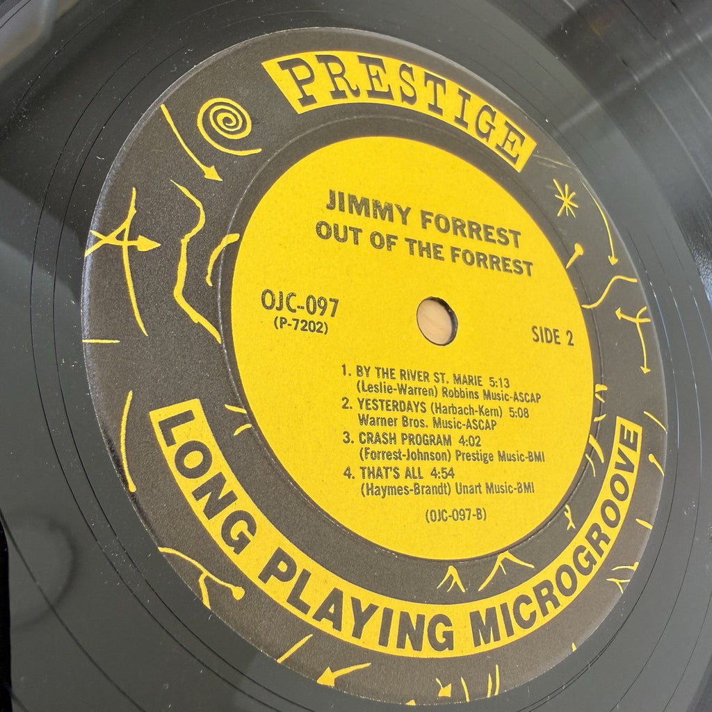 JIMMY FORREST w/JOE ZAWINUL "OUT OF THE FORREST" PRESTIGE OJC LP Vinyl VG+
