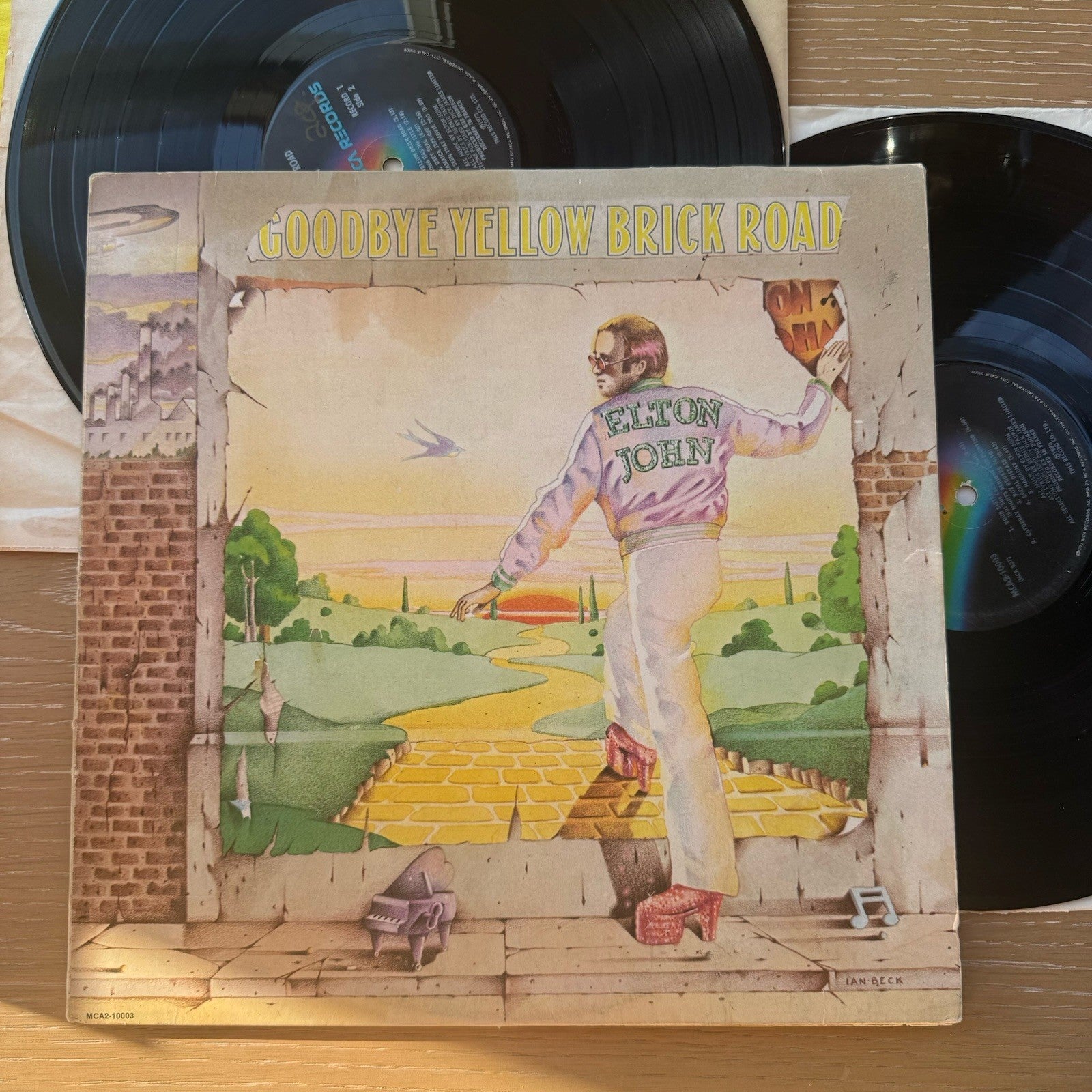 1973 Elton John Goodbye Yellow Brick Road US Press Complete W/Sleeves! VG+