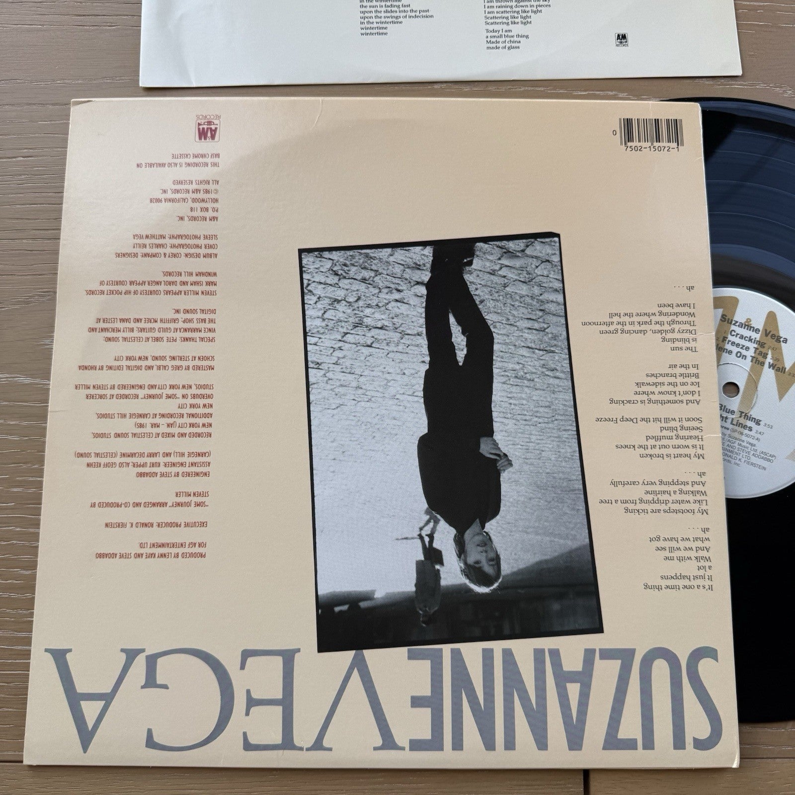 SUZANNE VEGA LP 1985 A&M SP6-5072 1ST US PRESS Complete W/OG Sleeve EX/EX