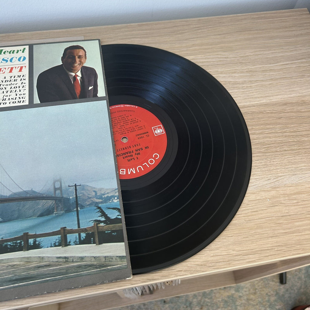 1960s Tony Bennett I Left My Heart in San Francisco Vintage US 2 Eye Pressing