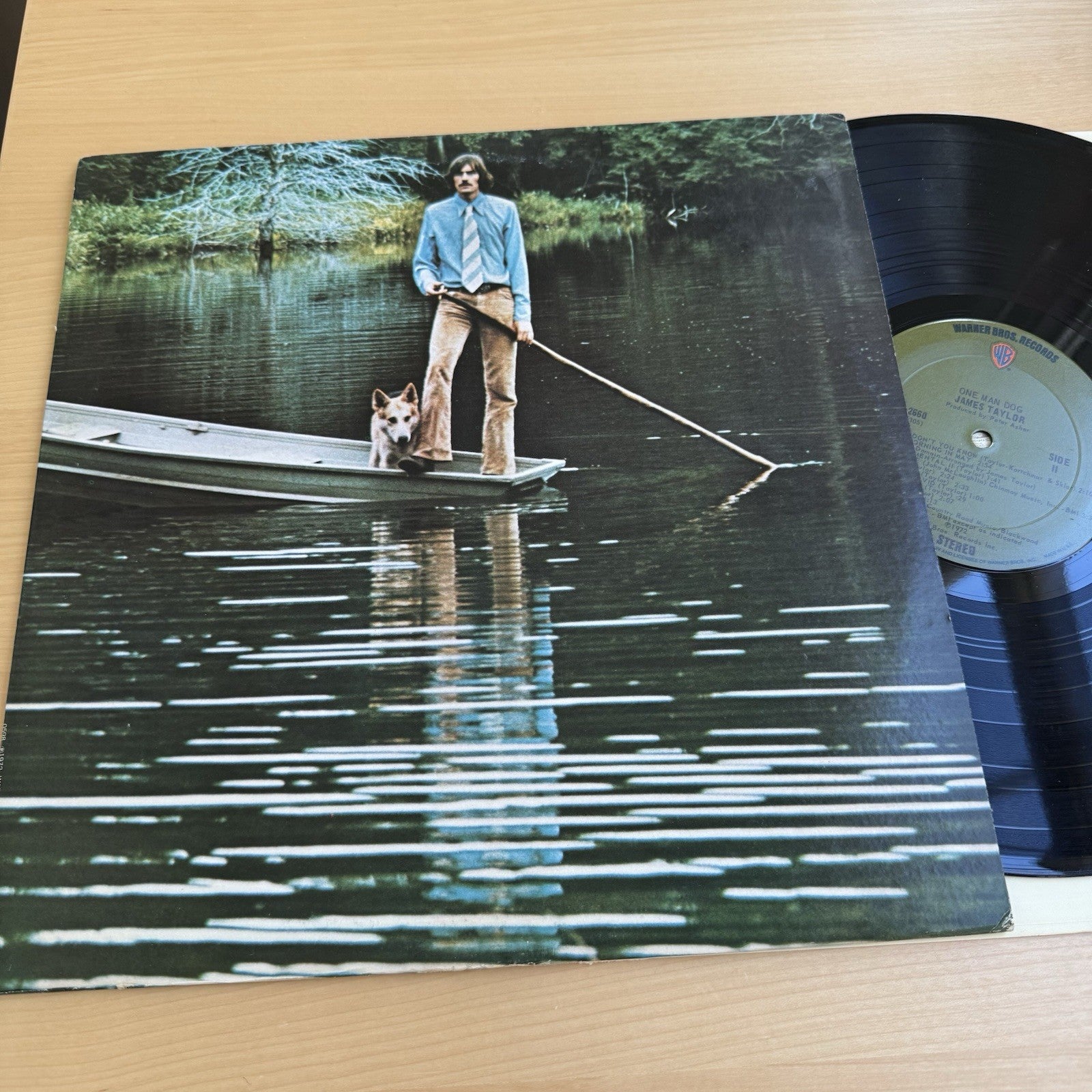 James Taylor One Man Dog Vinyl Lp Original 1972 1st US Pressing