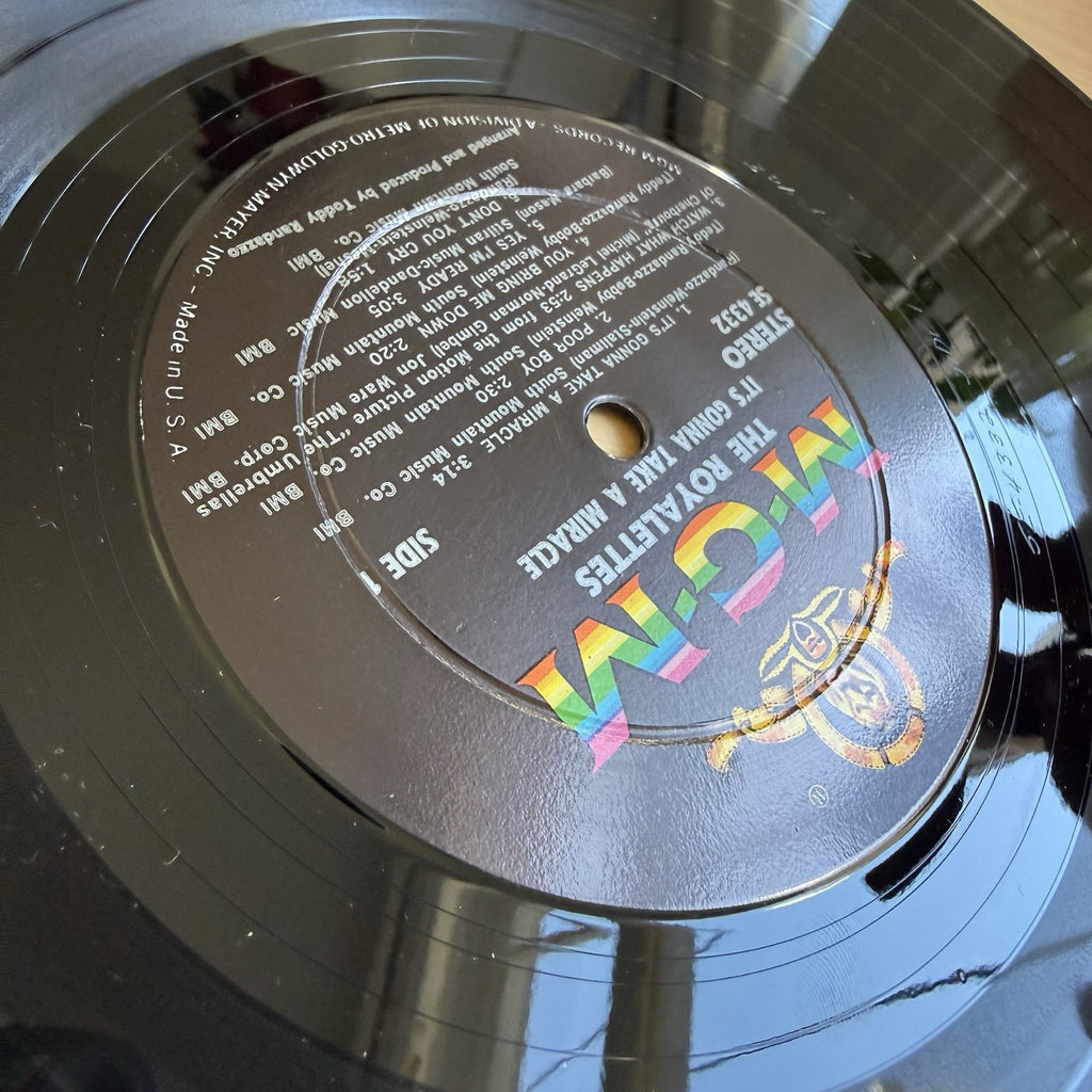 1965 The Royalettes It's Gonna Take A Miracle 1st US Stereo Press + OG Sleeve!