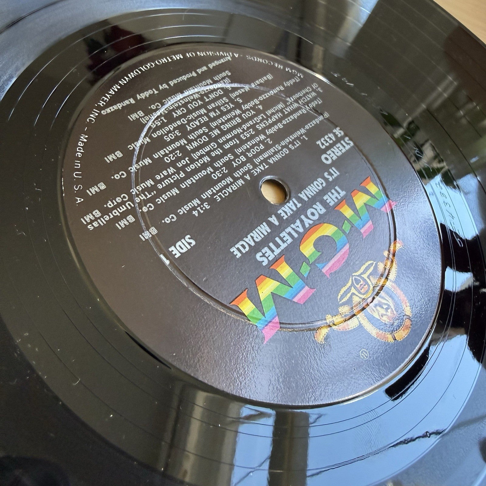 1965 The Royalettes It's Gonna Take A Miracle 1st US Stereo Press + OG Sleeve!