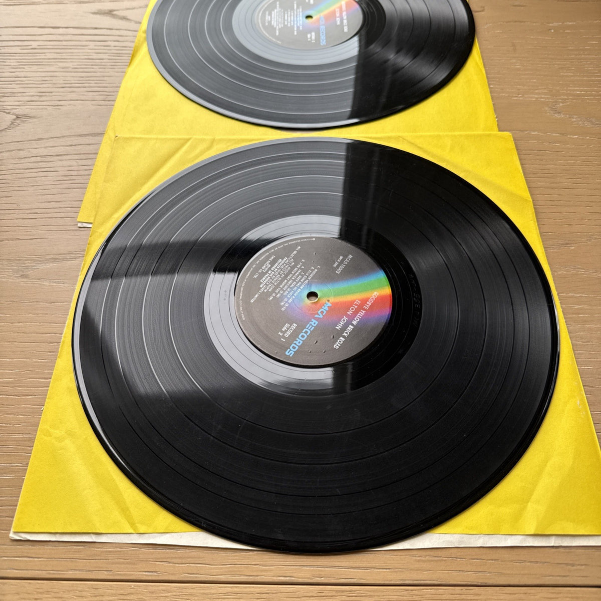 1973 Elton John Goodbye Yellow Brick Road 1st US Pinckneyville Press VG+ 2LP