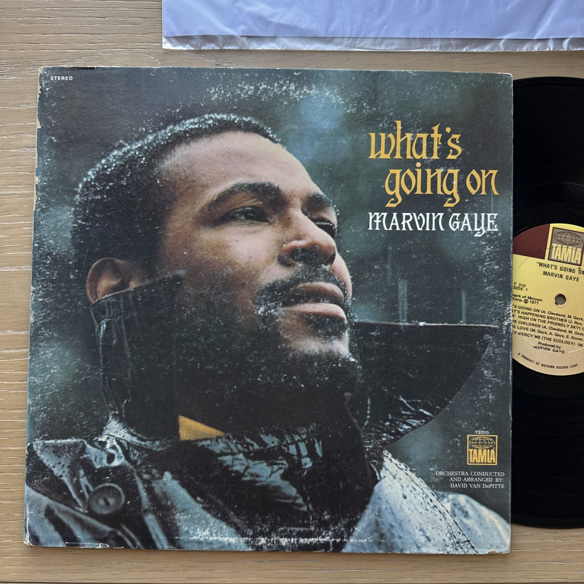 1971 Marvin Gaye What's Going On LP US Pressing Original Tamala Label