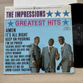 THE IMPRESSIONS GREATEST HITS Lp Complete W/Sleeve In Shrink! OG 1st US Press