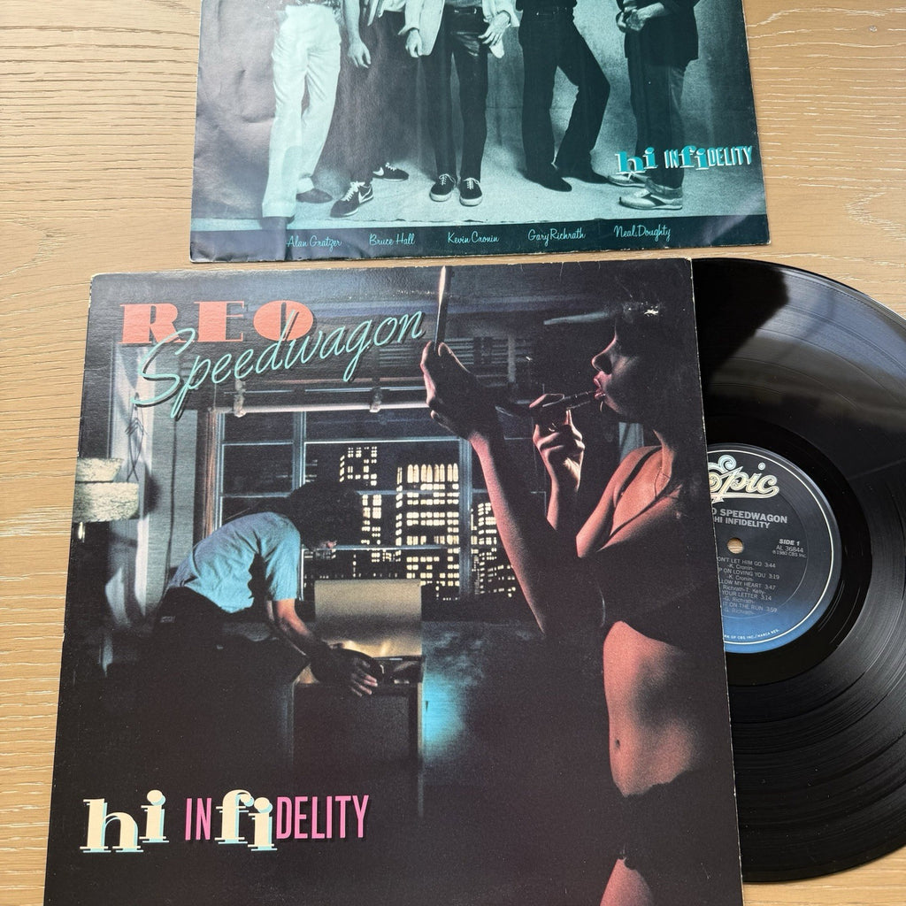 Reo Speedwagon High Infidelity 1980 US Press Complete W/ Original Sleeve!