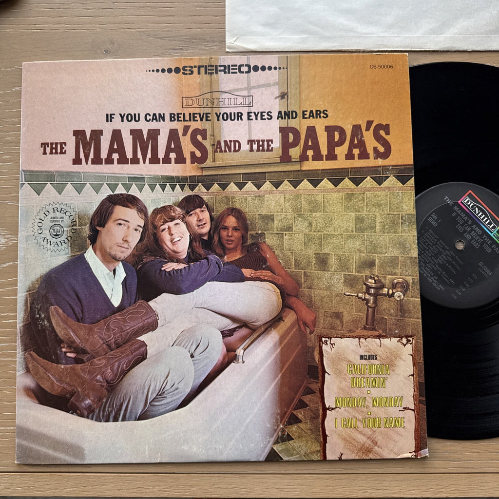 1970s Mamas and The Papas US Press If You Can Believe Your Eyes and Ears VG+