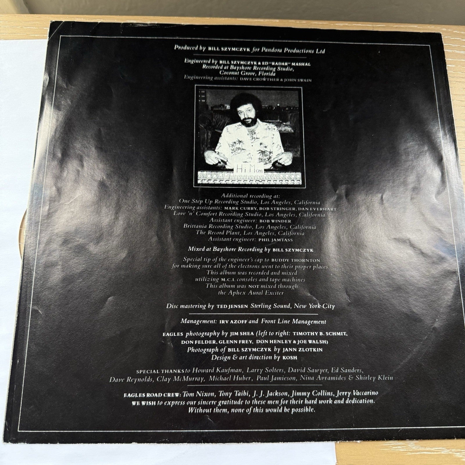 Eagles The Long Run Original 1979 US Press Vinyl LP Complete W/ OG Sleeve VG+