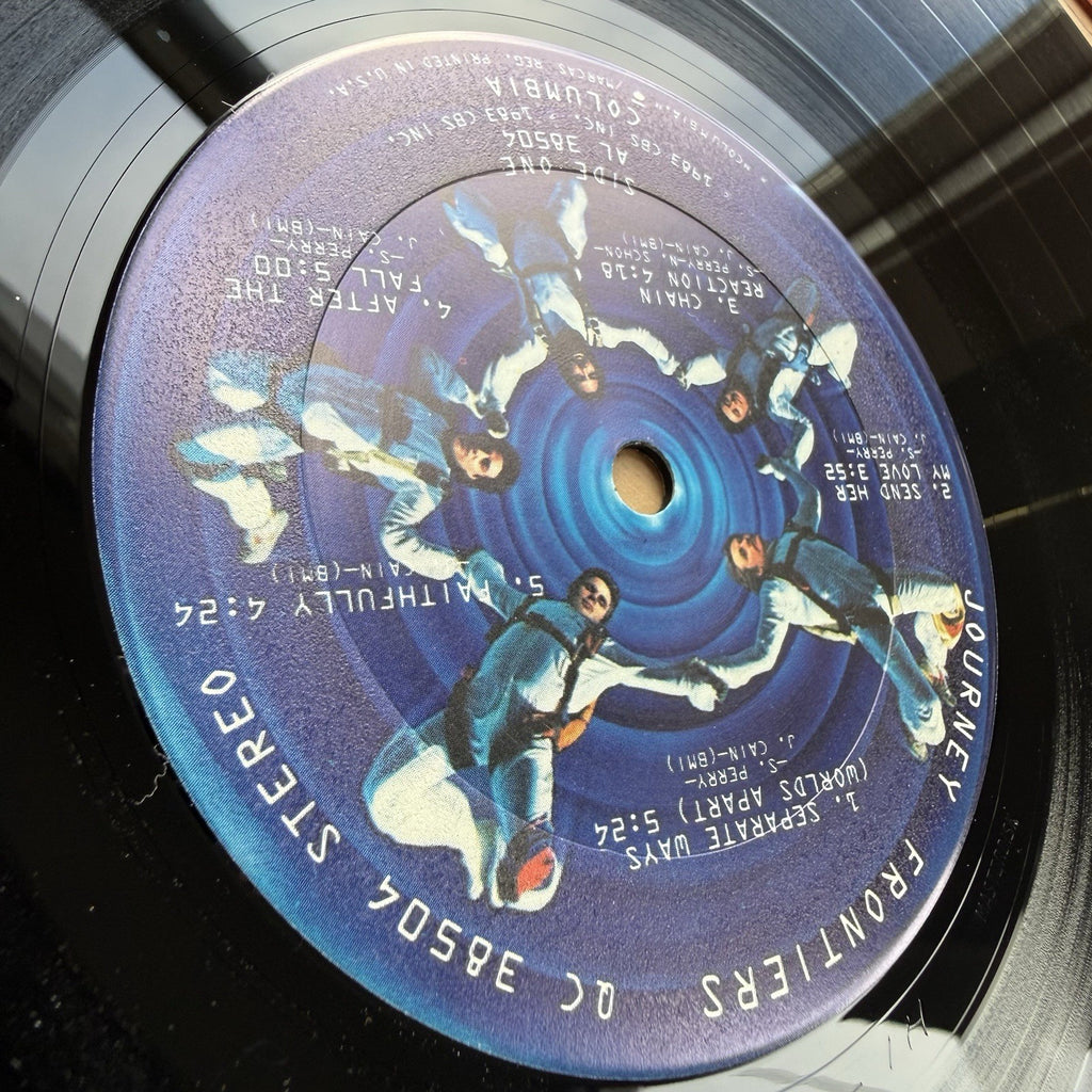 Journey Frontiers LP 1983 Original US Press In Shrink with Hype Sticker!  EX/EX