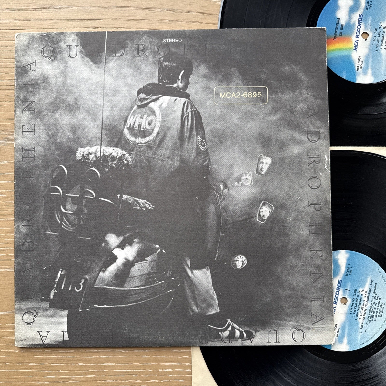 Vintage 1980s THE WHO "Quadrophenia" US Pressing Vinyl 2LP Vinyl Record! VG+