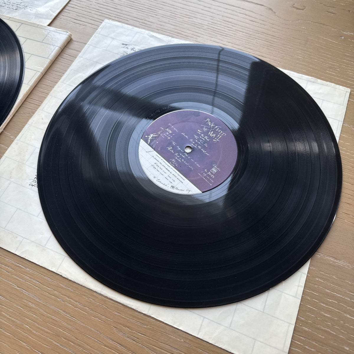 Pink Floyd The Wall 1979 1st US Pitman Press 2LP Complete W/OG Sleeves VG+