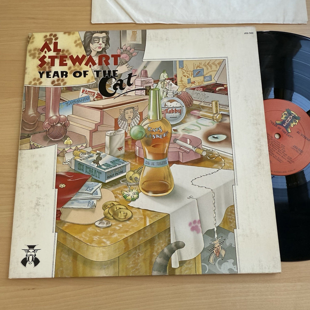 1976 AL STEWART  YEAR OF THE CAT" 1st US Press Complete W/Sleeve! Nice Copy VG+