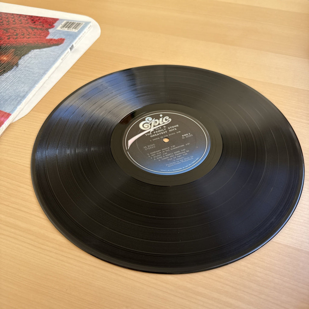1970s Sly & The Family Stone Greatest Hits In Shrink Vinyl LP Excellent US Press