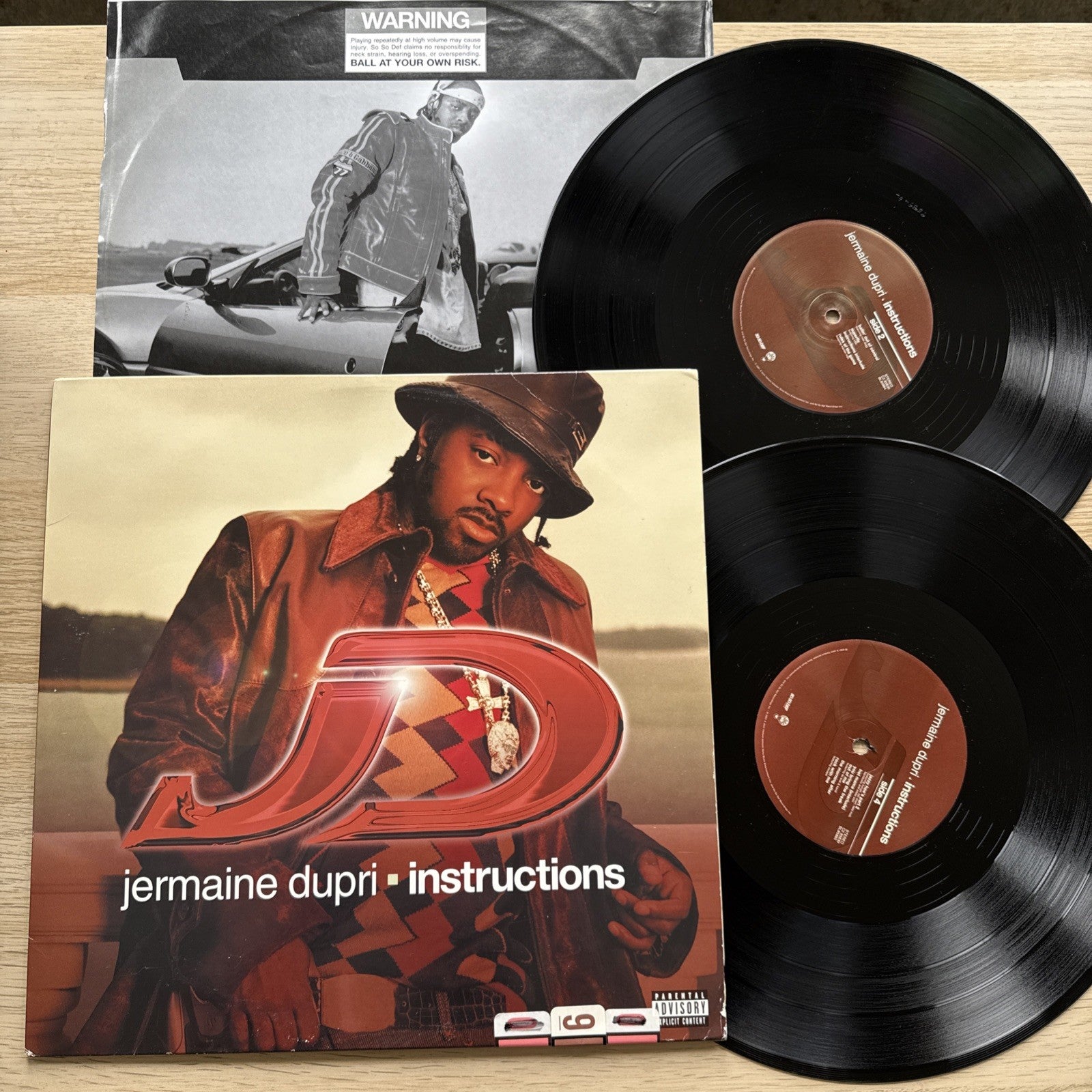 JERMAINE DUPRI Instructions SO SO DEF 2XLP VG+ promo m