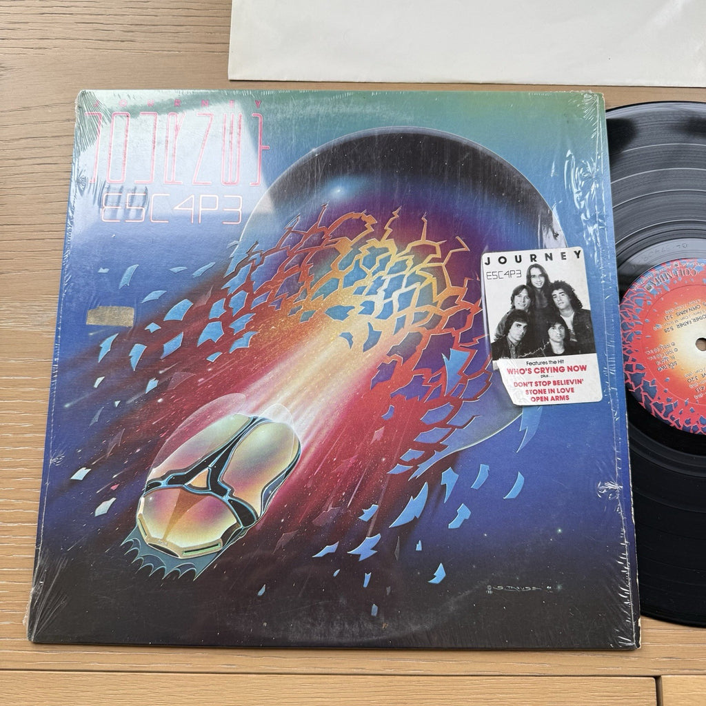 Journey Escape 1981 US Press In Shrink W/ Hype Sticker W/ Original insert VG++