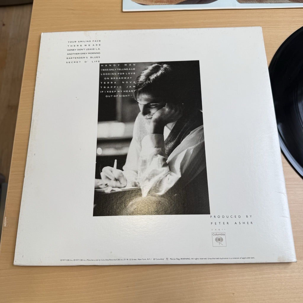 James Taylor “JT” 1977 Vinyl LP Complete W/ Original Sleeve! Nice US Pressing