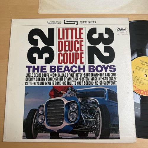 1970s Beach Boys Little Deuce Coupe US Press LP Complete W/Original Sleeve! VG+