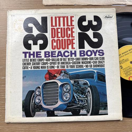 1970s Beach Boys Little Deuce Coupe US Press LP Complete W/OG Sleeve Mono VG+