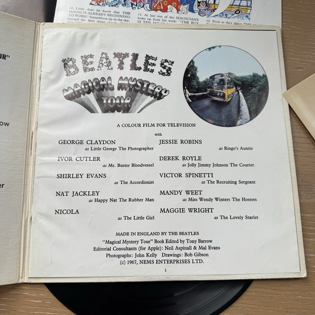 1967 The Beatles "Magical Mystery Tour" US Press Capitol Gatefold +Booklet