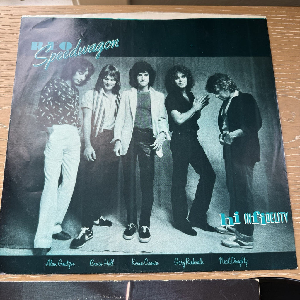 Reo Speedwagon High Infidelity 1980 US Press Complete W/ Original Sleeve!