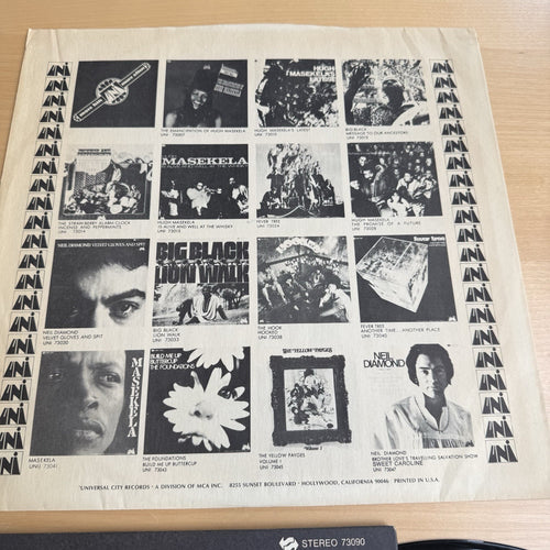 1970s Elton John Self Titled Vinyl Lp EX/EX Complete W/ Original Sleeve
