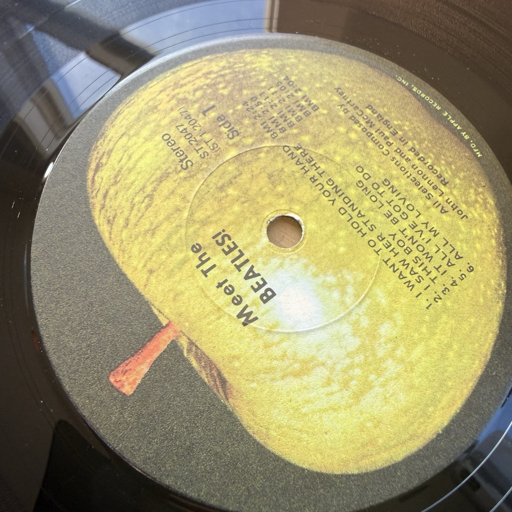 1971 The Beatles-Meet the Beatles LP US Press In Shrink Apple Records 🍏 VG+