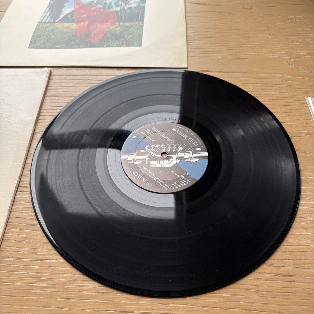 1975 PINK FLOYD Wish You Were Here 1st US Terre Haute Press Vinyl LP Sleeve VG+