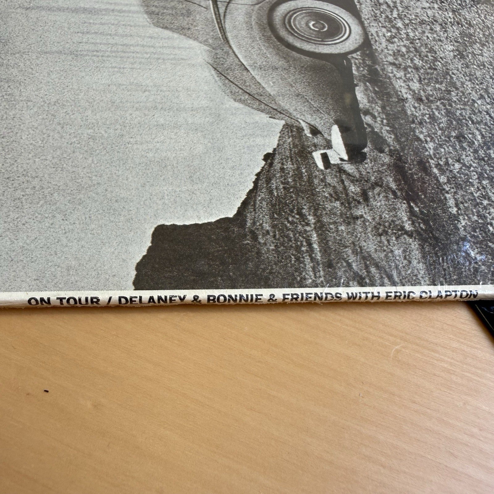 1970s Delaney & Bonnie & Friends With Eric Clapton On Tour US Press In Shrink EX