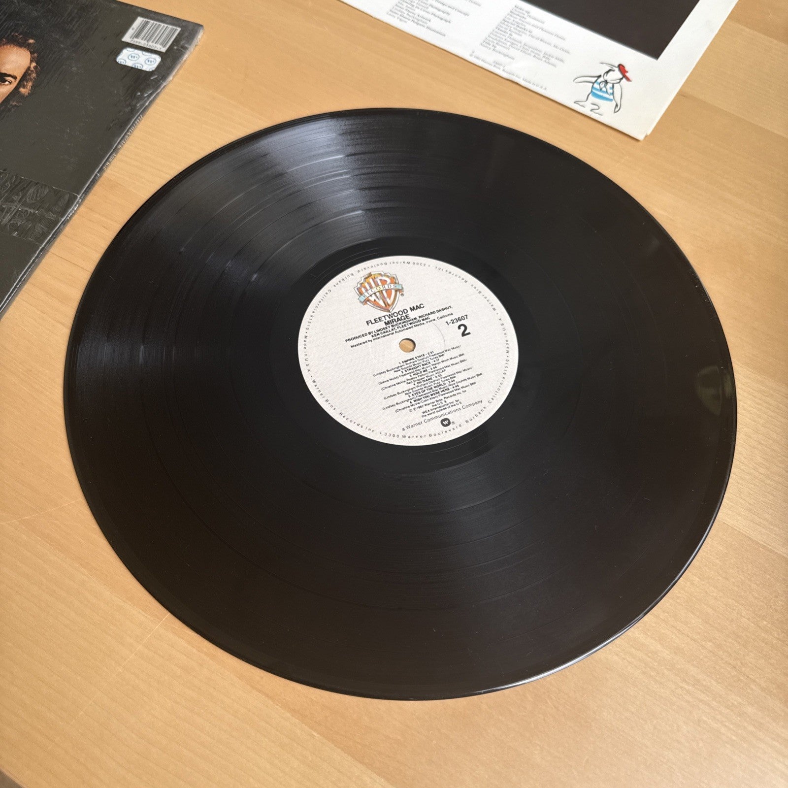 1982 Fleetwood Mac MIRAGE In Shrink! + Hype Sticker Original Inner Sleeve VG+