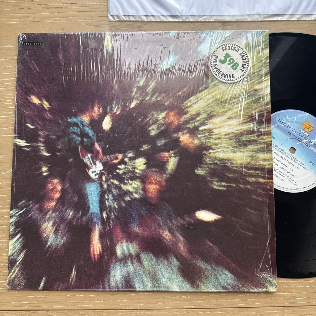 Creedence Clearwater Revival Bayou Country In Shrink Vinyl LP! VG++ Fantasy