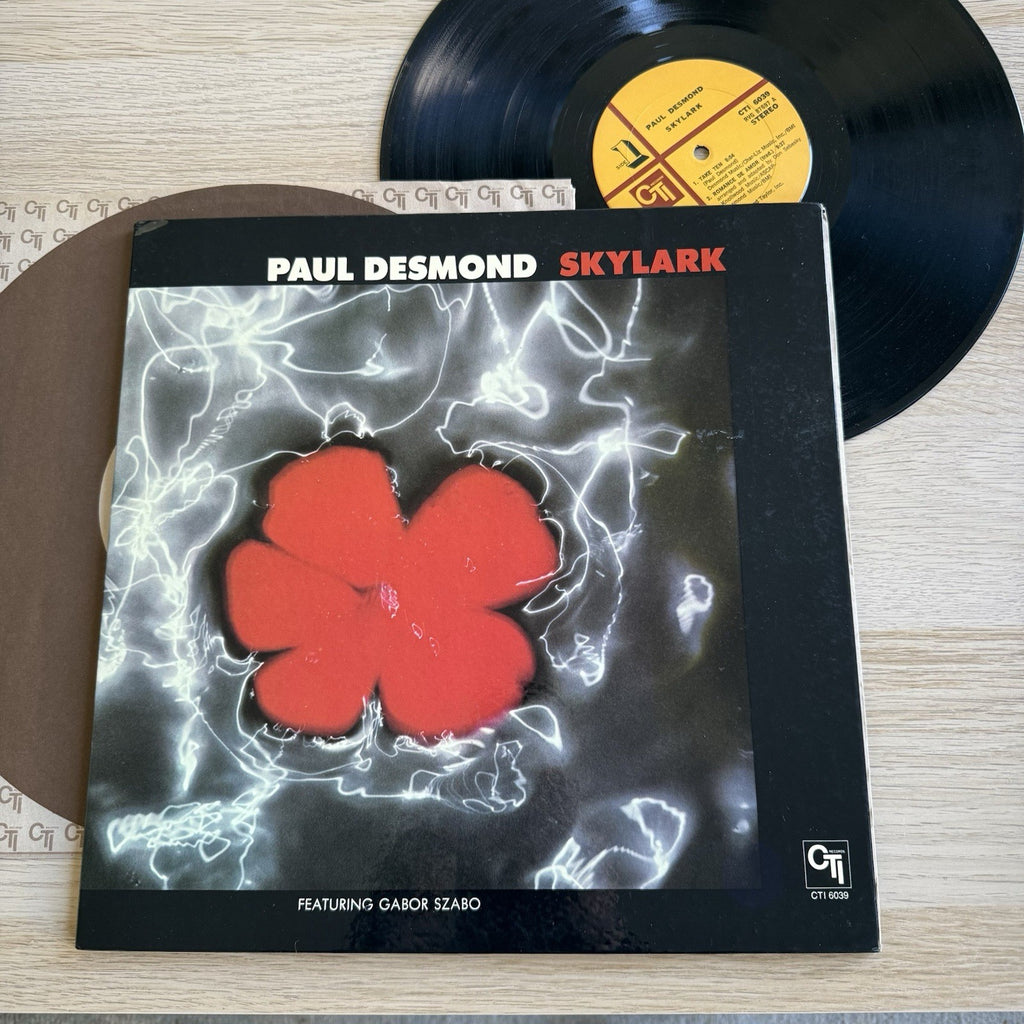 Paul Desmond Skylark 1974 CTI Van Gelder Stamp & RVG Etch Original Sleeve VG+
