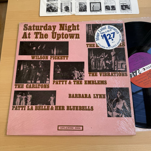 1960s Saturday Night at the Uptown Various Soul Artists In Shrink! + Sticker EX