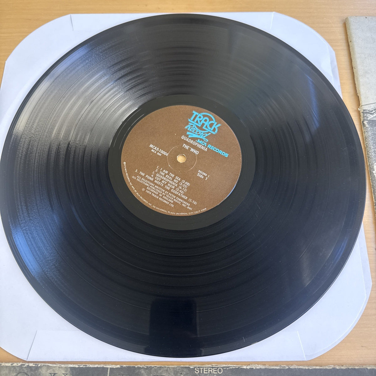 1973 THE WHO "Quadrophenia" Vinyl 1st US Press Original Includes 2LPs + Book!