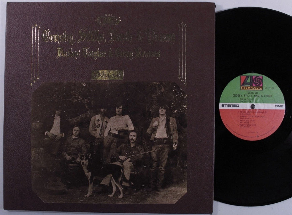Crosby, Stills, Nash & Young Déjà Vu 1970s US Pressing EX/EX +Sleeve