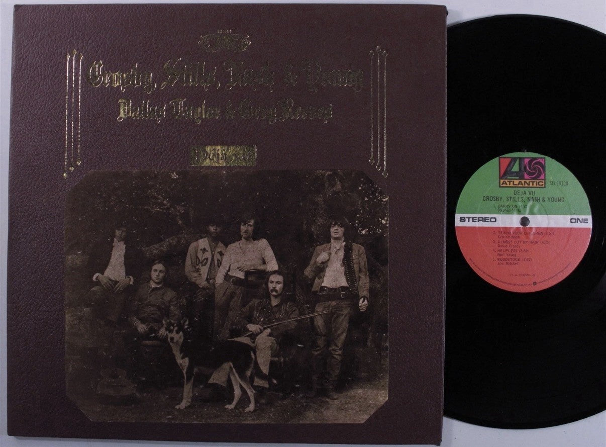 Crosby, Stills, Nash & Young Déjà Vu 1970s US Pressing EX/EX +Sleeve