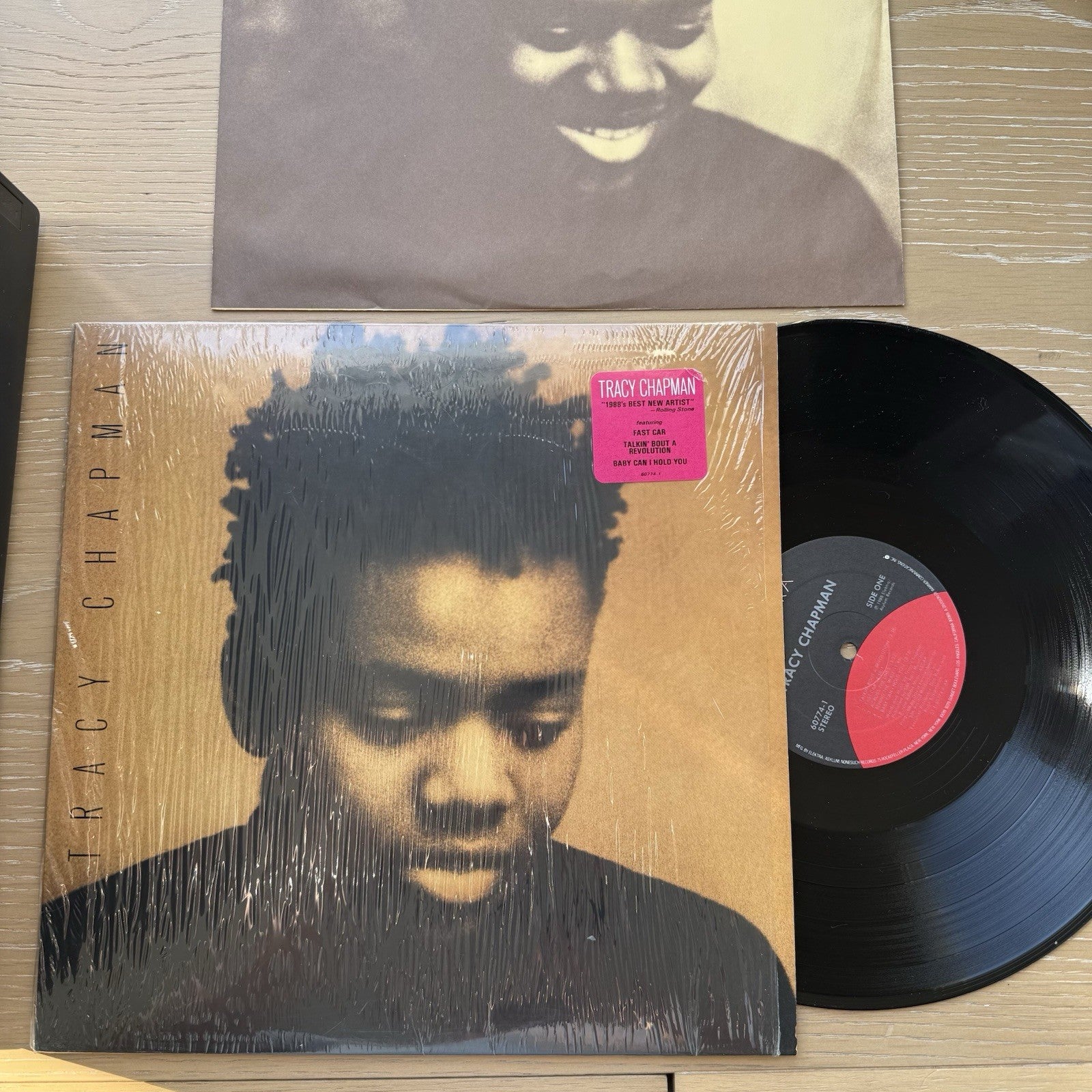 1988 Tracy Chapman Self Titled US Press In Shrink W/Hype LP US W/OG Sleeve EX