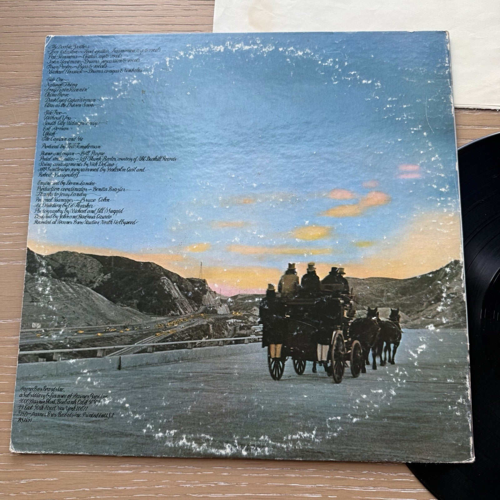 1973 The Doobie Brothers :  The Captain And Me  Warner Bros. LP  Gatefold Nice!