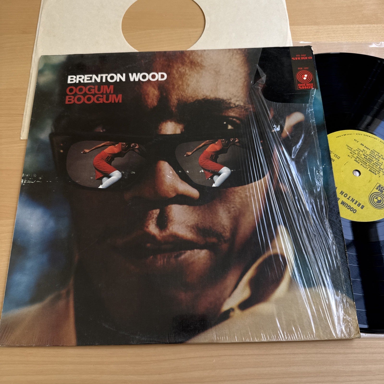 1st Press Brenton Wood Vinyl Lp Oogum Boogum Original U.S  In Shrink! VG+