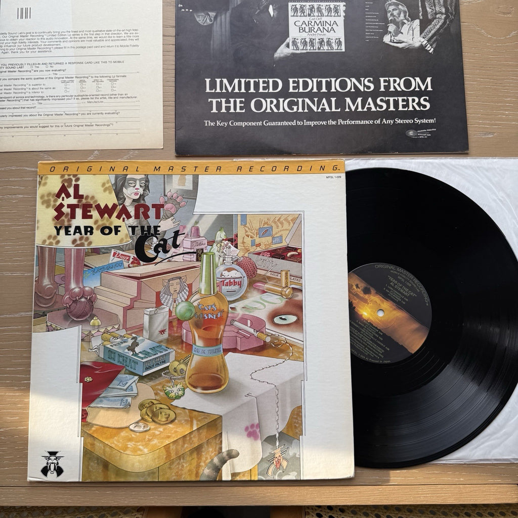 Al Stewart Year Of The Cat Original Masters Recording 1976 Complete EX/EX