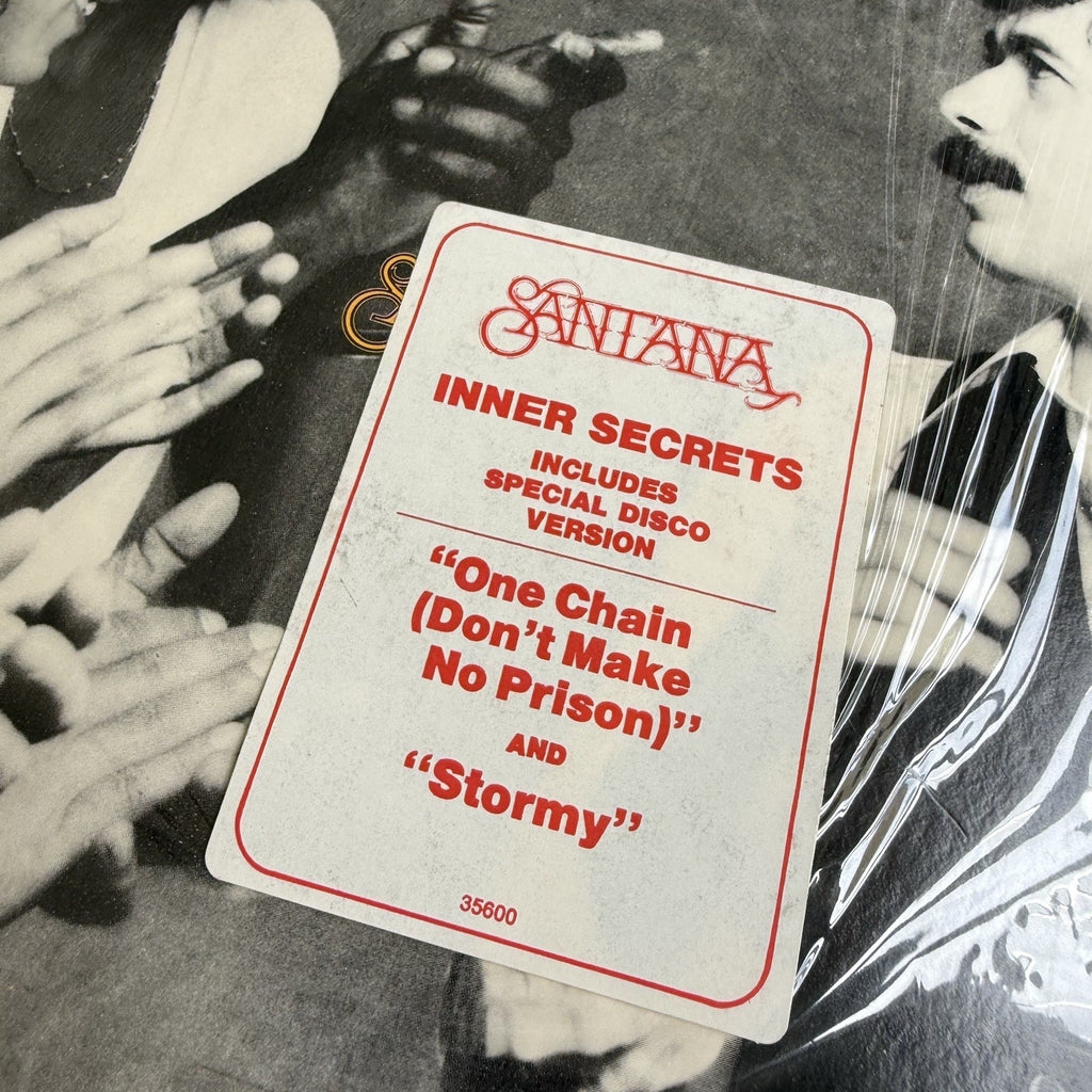 SANTANA INNER SECRETS" 1978 LP Vinyl In SHRINK VG+ W/STICKER US Press + Sleeve
