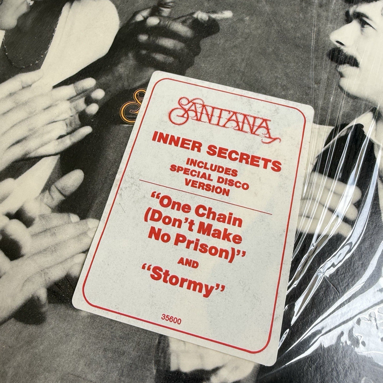 SANTANA INNER SECRETS" 1978 LP Vinyl In SHRINK VG+ W/STICKER US Press + Sleeve