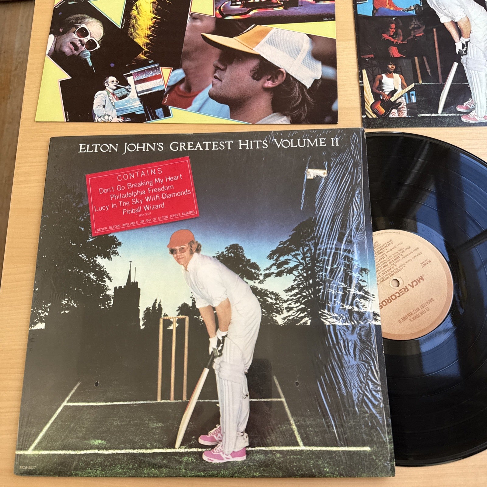Elton John 1977 Greatest Hits–Vol. II Complete W/Book & sleeve! I Shrink +Hype!