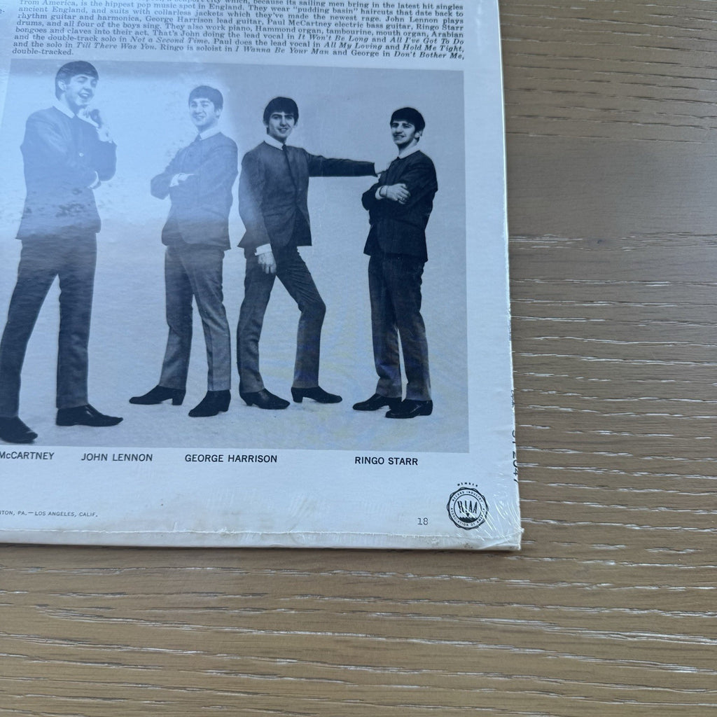 1970s SEALED The Beatles-Meet the Beatles LP Vinyl US Stereo Capital Pressing