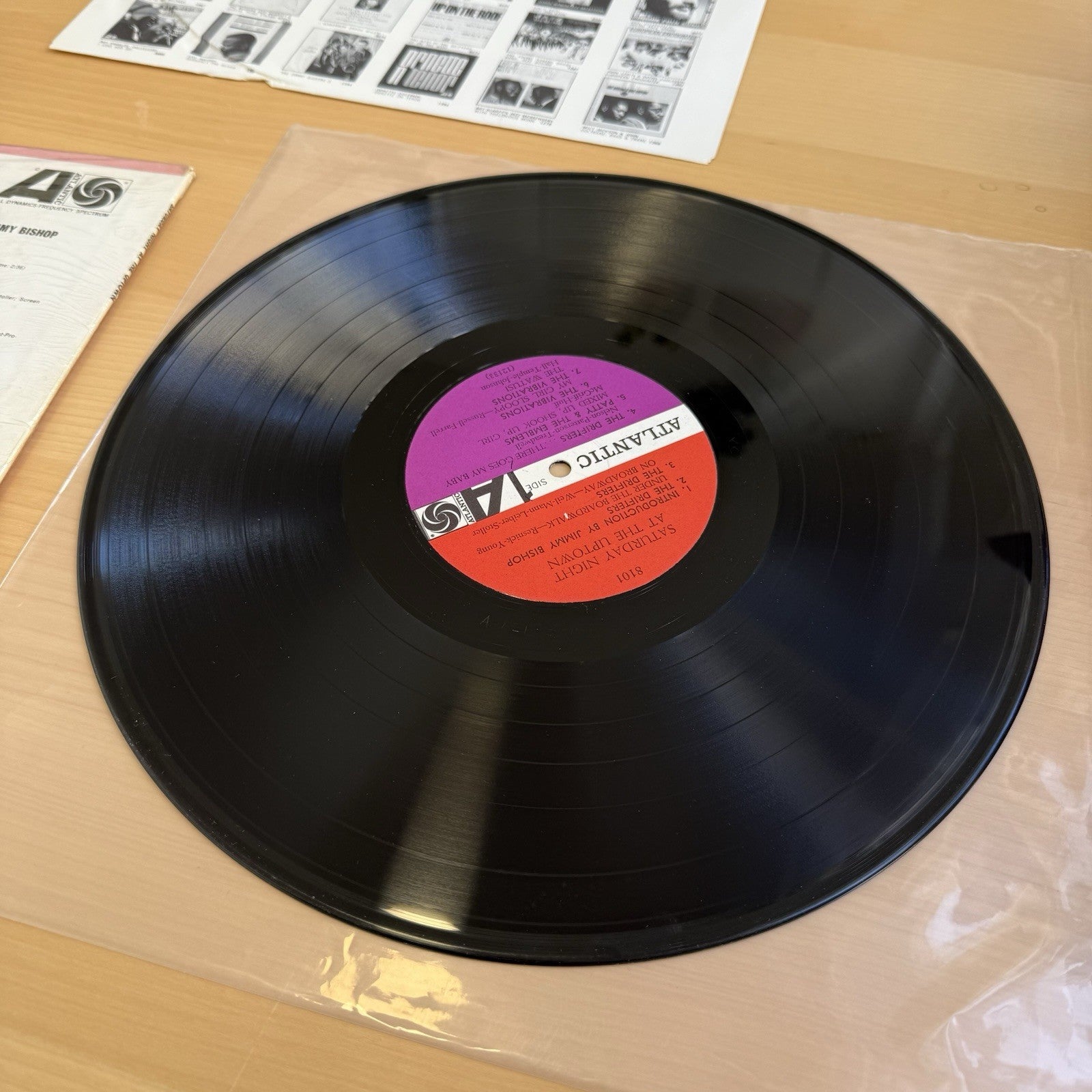 1960s Saturday Night at the Uptown Various Soul Artists In Shrink! + Sticker EX