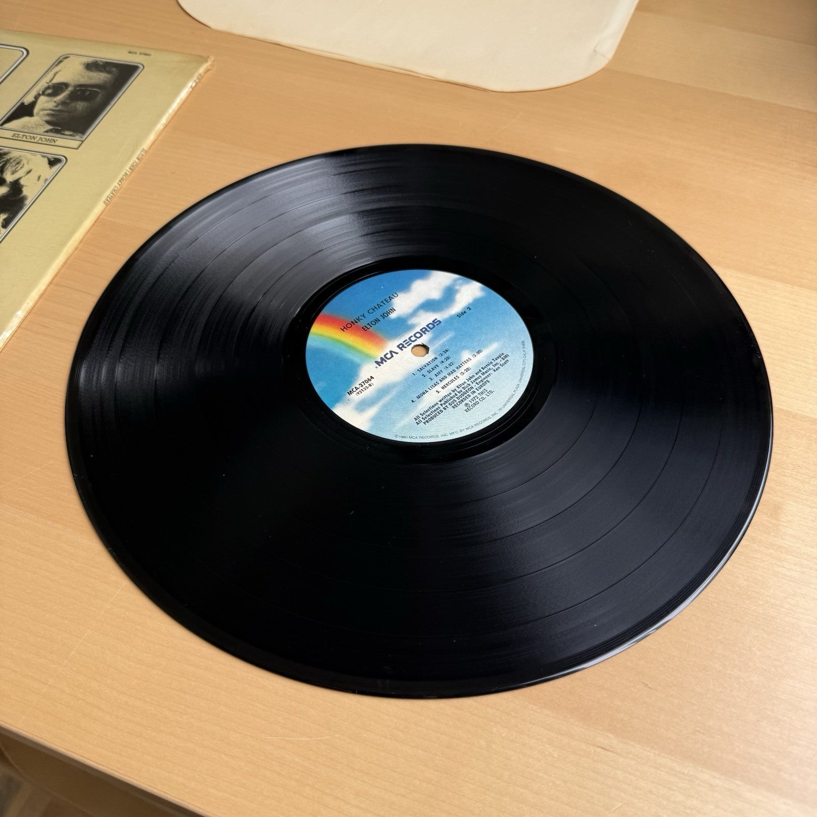 ELTON JOHN Honky Chateau US Press LP In Shrink! VG++ W/ Original Sleeve!